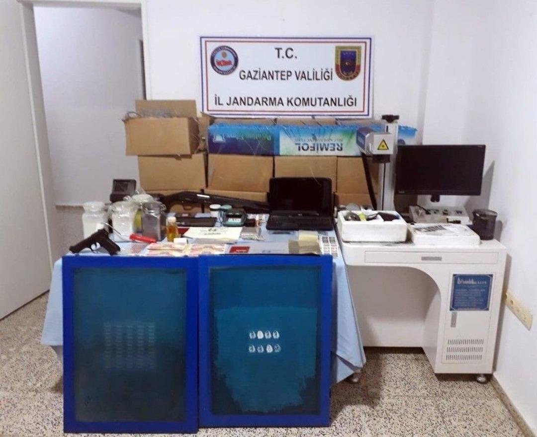 Sahte Para Basım Matbaasına Operasyon