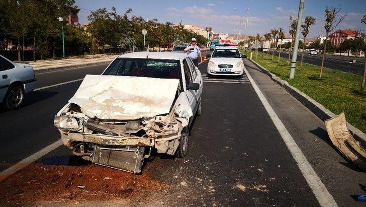 Aksaray’da Trafik Kazası: 1 Yaralı