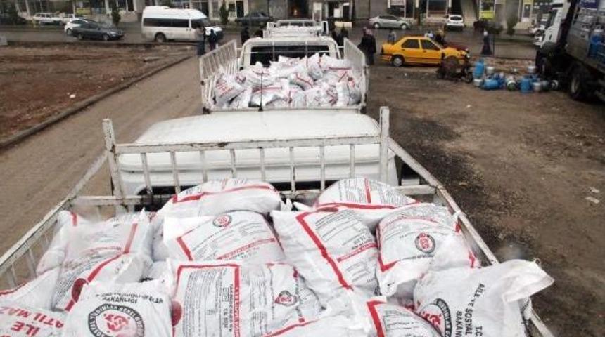 Şanlıurfa&rsquo;Da K&ouml;m&uuml;r Dağıtımı Başladı