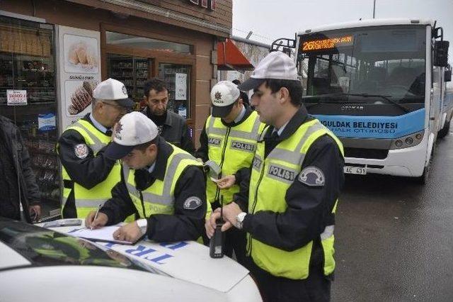 Otobüslere Kış Lastiği Uygulaması