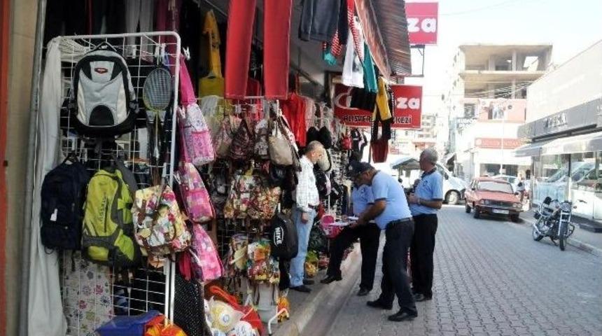 Erdemli Belediyesi Kaldırım İşgallerine Karşı Harekete Ge&ccedil;ti