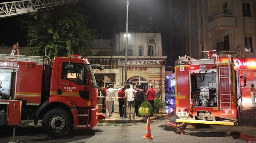 Lokantada Yangın Paniği