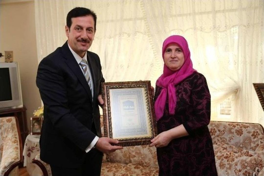 Başkan Tok&rsquo;tan Hacılara Ziyaret