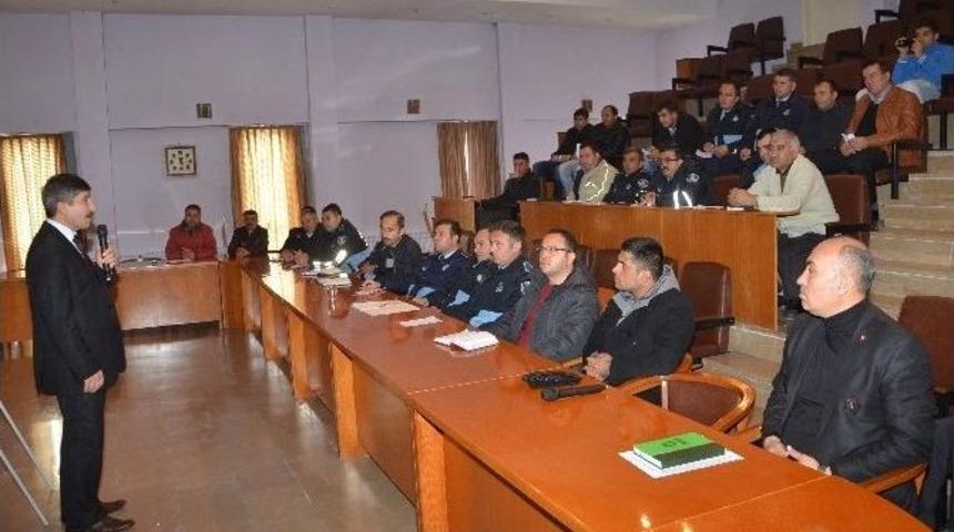 Ereğli&rsquo;de Zabıtaya İletişim Ve Motivasyon Semineri