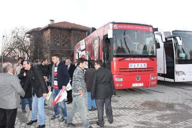 Hepar Genel Başkanı Pamukoğlu Edirne’de