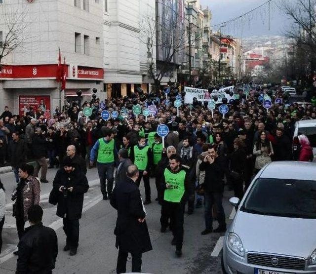 Bursa da Termik Santrale Davul Ve Zurnalı "hayır" 1
