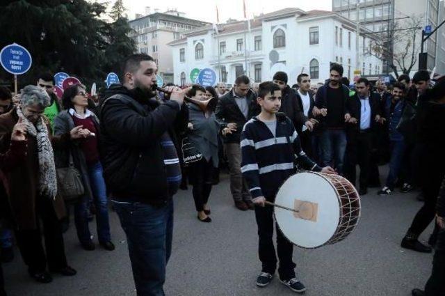 Bursa da Termik Santrale Davul Ve Zurnalı "hayır" 3