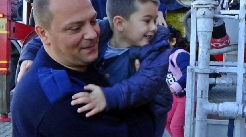 Giresun&rsquo;da Minikler İtfaiyeyi Yerinde İnceledi