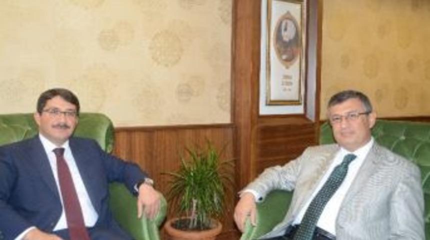 Başkan &Ccedil;elik, Başsavcı Kavak&rsquo;ı Ağırladı