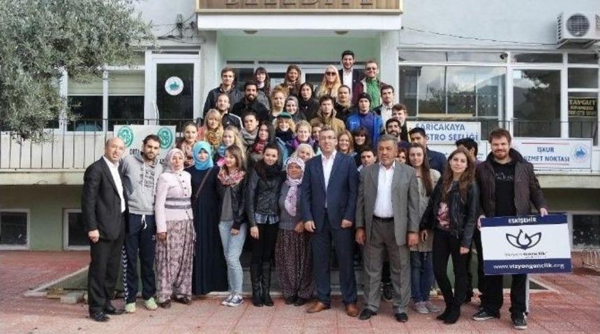 Yabancı &Ouml;ğrenciler Sarıcakaya&rsquo;yı Gezdi