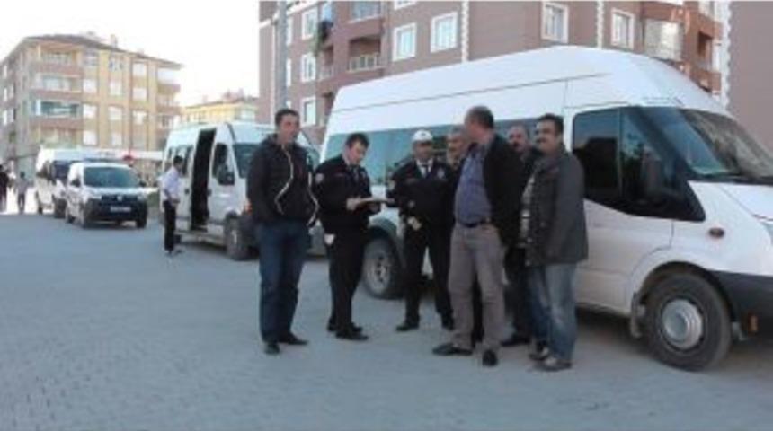 Kulu&rsquo;da Okul Taşıtları Denetleniyor