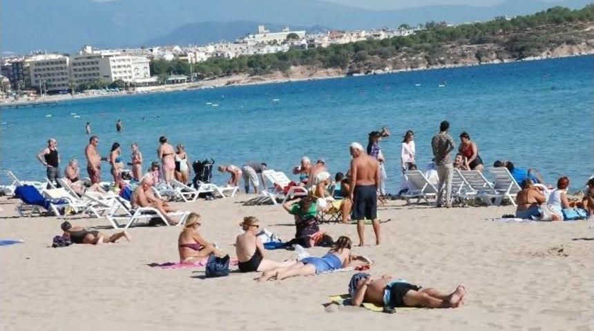 Didim&rsquo;de Ekim Ayında Deniz Manzaraları..