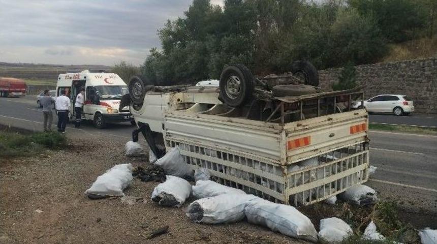 Diyarbakır&rsquo;da Trafik Kazası: 1 Yaralı