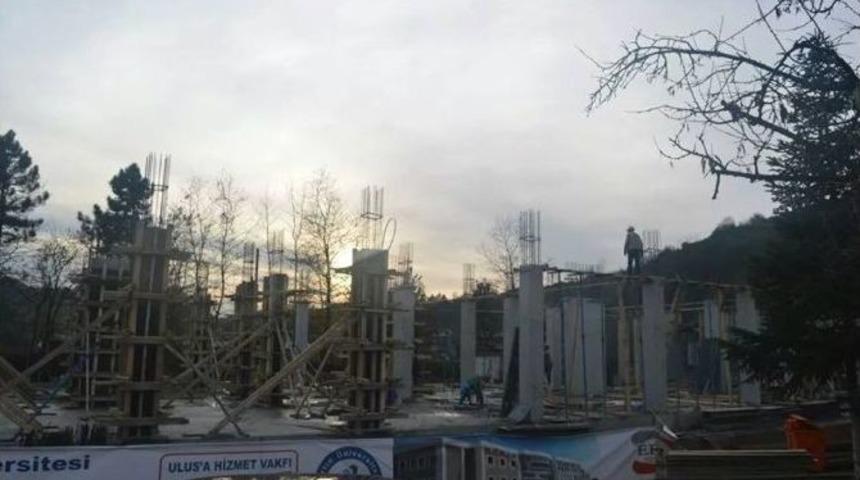 Ulus Myo İnşaatı Y&uuml;kseliyor