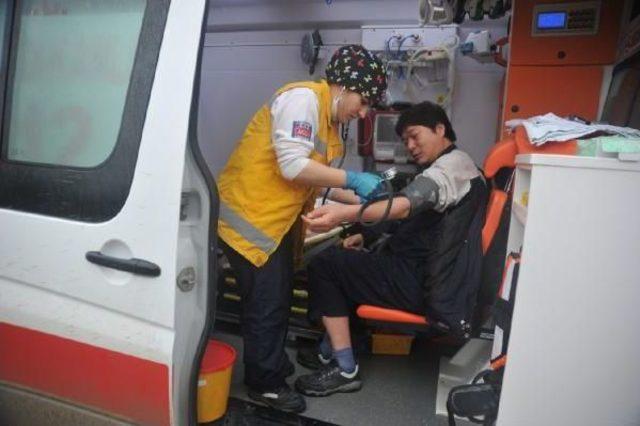 Orhangazi de Kaza: G&uuml;ney Koreli 3 M&uuml;hendis Yaralandı 2