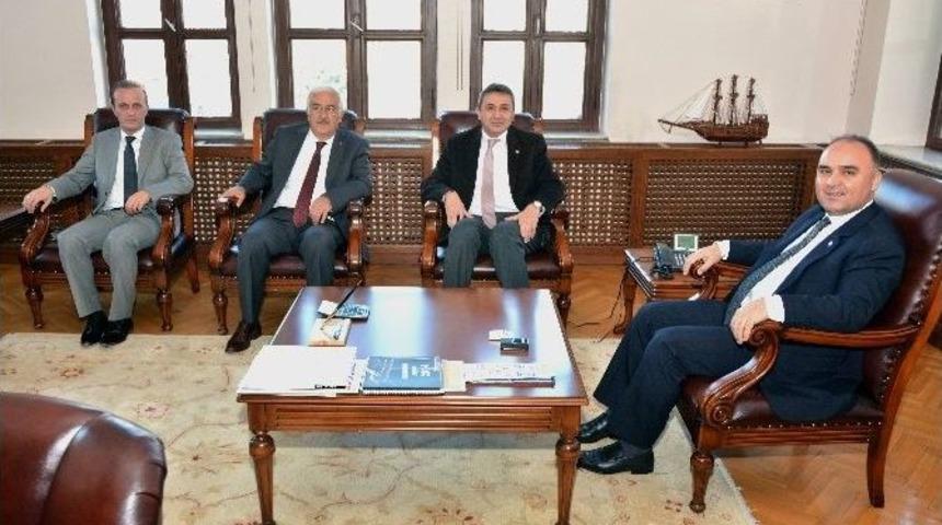 Milletvekili &Ccedil;ınar, Valilik Ziyaretinde Bulundu