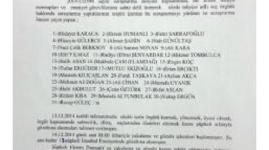 Başsavcılık: "dumanlı Teslim Olmadı"