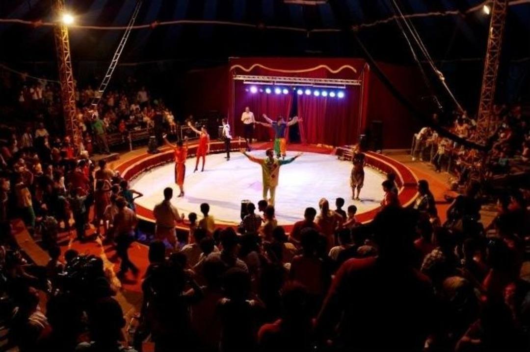 Burhaniye&rsquo;deki &Ccedil;ocukların Sirk Heyecanı