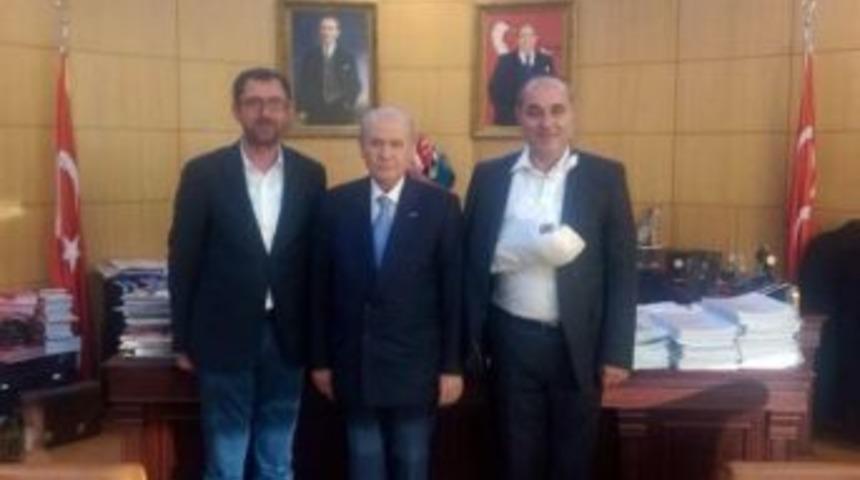 Devlet Bah&ccedil;eli&rsquo;yi Ziyaret Ettiler