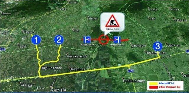 Yeni K&ouml;pr&uuml;de &Ccedil;alışmalar Başladı 1