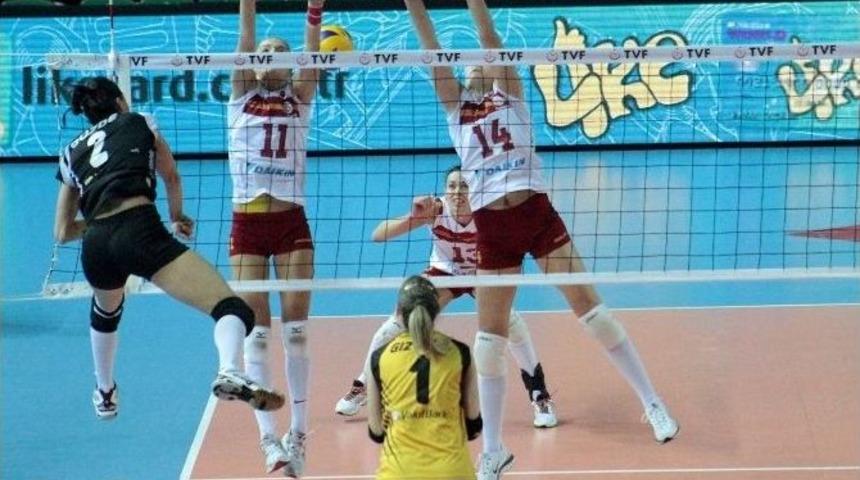 Vakıfbank, Galatasaray Daıkın&rsquo;ı Rahat Ge&ccedil;ti