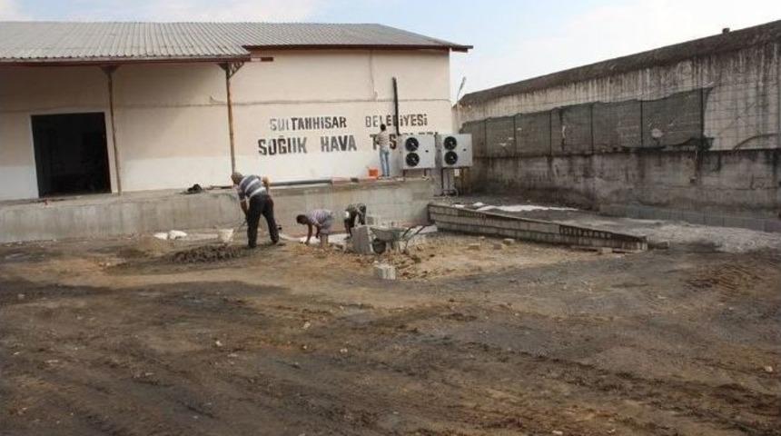 Sultanhisar Soğuk Hava Deposu Yenileniyor