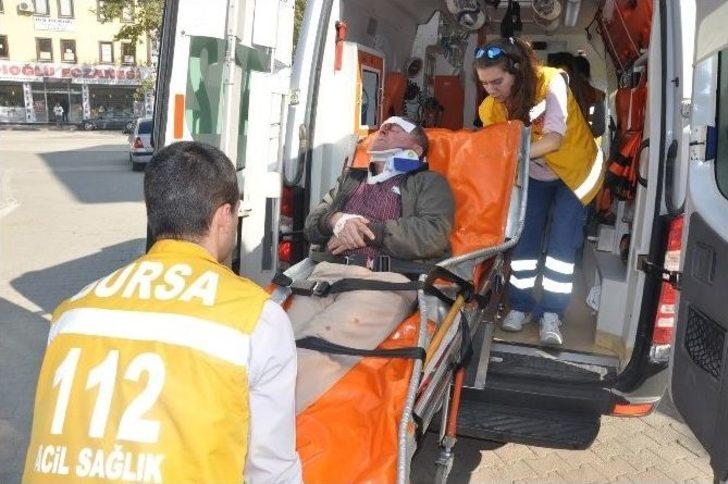 İnegöl’de Kazalar: 5 Yaralı G1