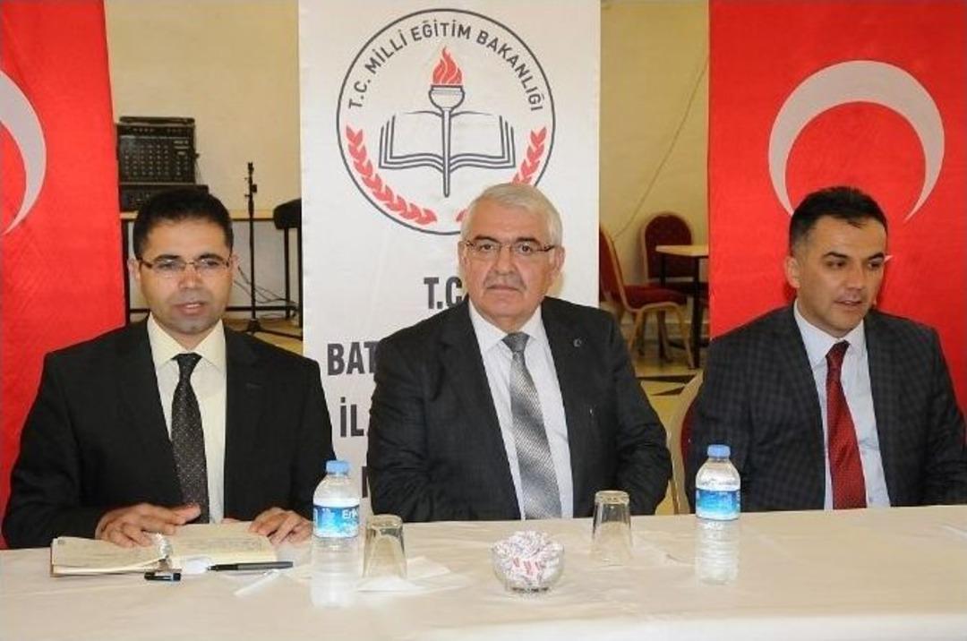 Meb &Ouml;ğretmen Yetiştirme Ve Geliştirme Genel M&uuml;d&uuml;r&uuml; Do&ccedil;. Dr. Yılmaz Batman&rsquo;da
