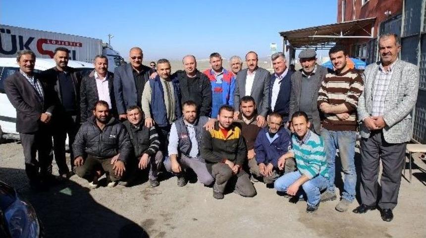 Başkan Duruay Sanayi Esnafını Ziyaret Etti