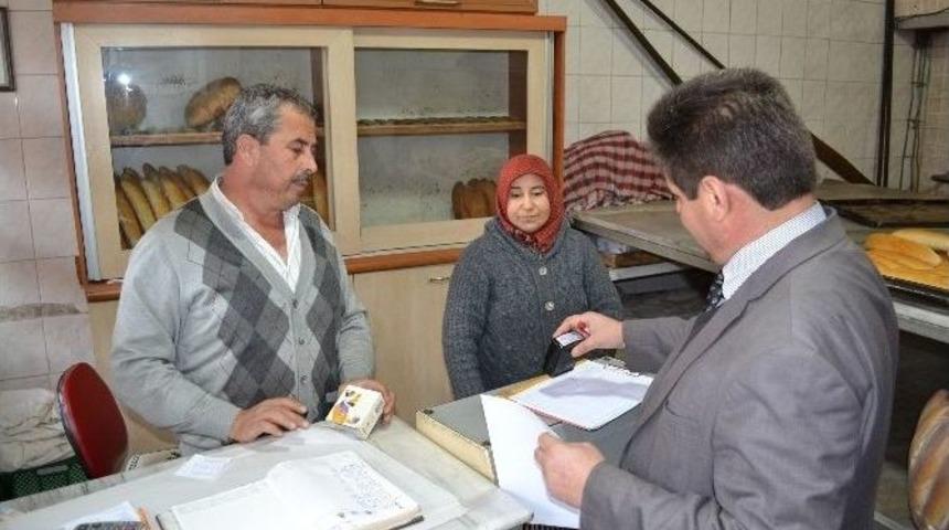 Kırkağa&ccedil;lı Esnaflara Sigara Denetimi
