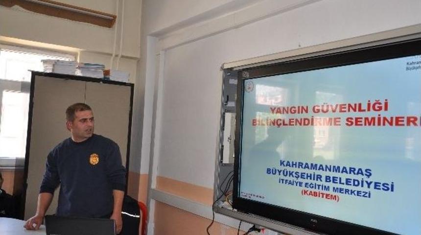 &Ouml;ğrencilere Yangın Eğitimi
