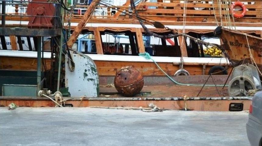 Tarihi Mayın, Balık&ccedil;ıların Ağlarına Takıldı