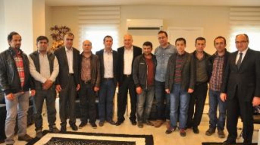 Kaş Esnaf Odası&rsquo;ndan Aesob Başkanı Sevim&ccedil;ok&rsquo;a Ziyaret
