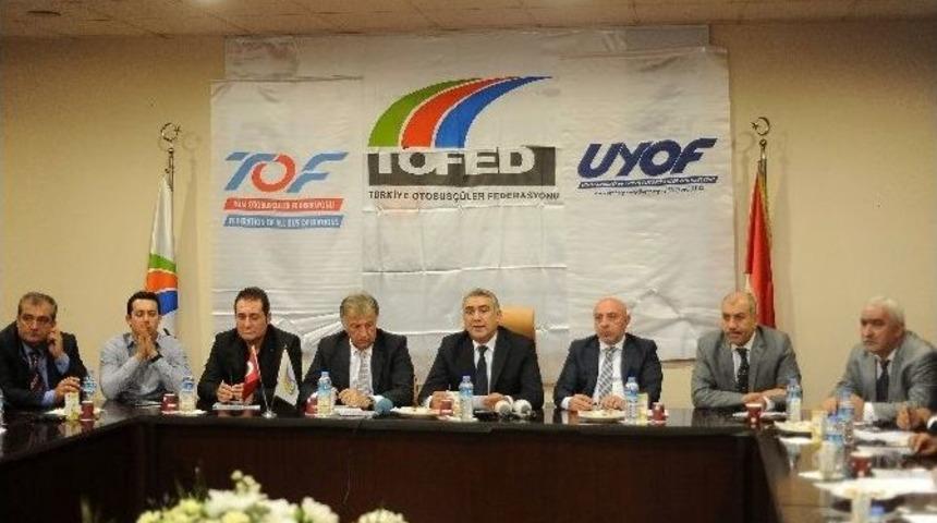 Türkiye Otobüsçüler Konseyi’nden Galip Öztürk’e Destek