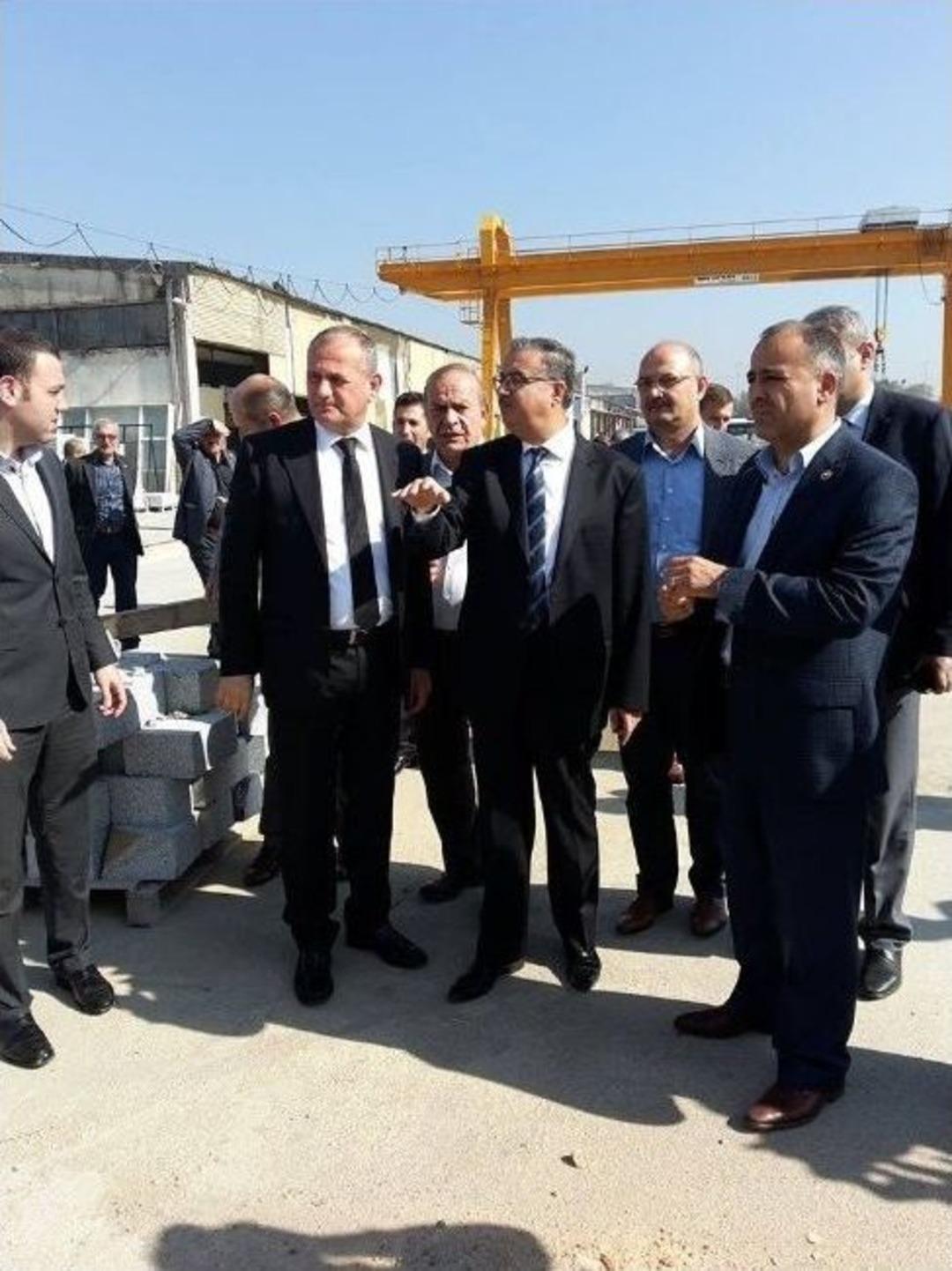 Vali Ve Başkan Yatırımları Birlikte İnceledi