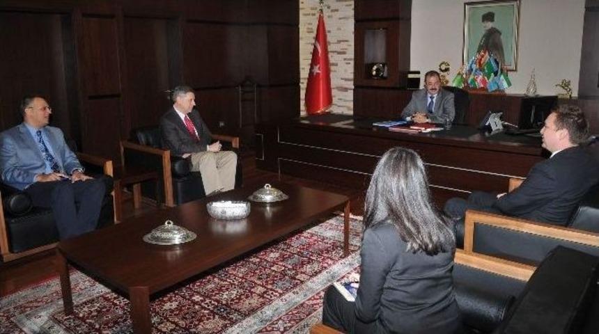 Washıngton Heyeti Gso’yu Ziyaret Etti