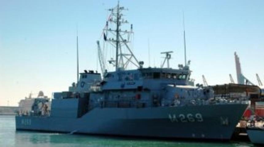 Tcg Anamur Mayın Gemisi Anamur&rsquo;a Geliyor