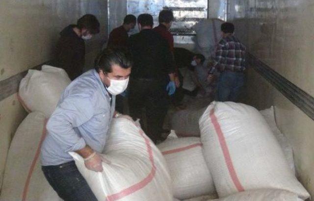 Saman Çuvallarından 115 Kilo Esrar Çıktı 1