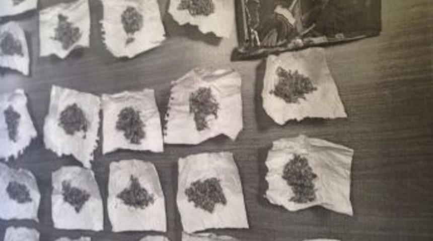 Parkta Esrar Satışına Polis Darbesi