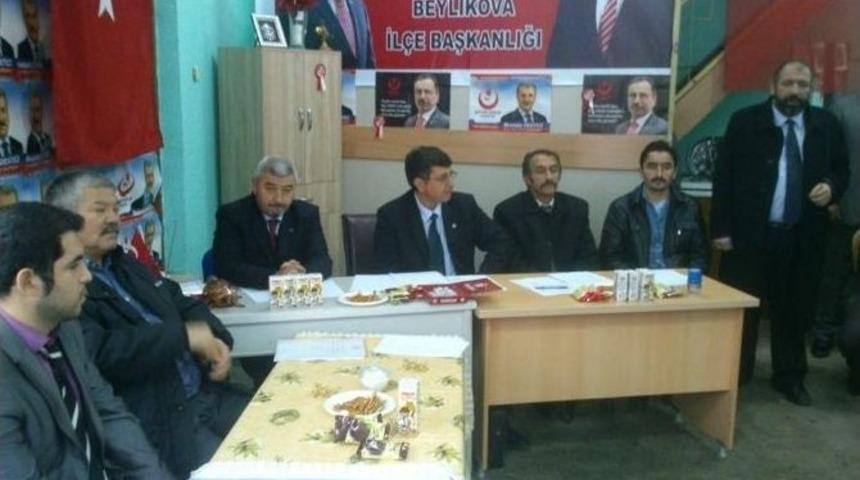 B&uuml;y&uuml;k Birlik Partisi Beylikova&rsquo;da İl&ccedil;e Kongresi Yaptı
