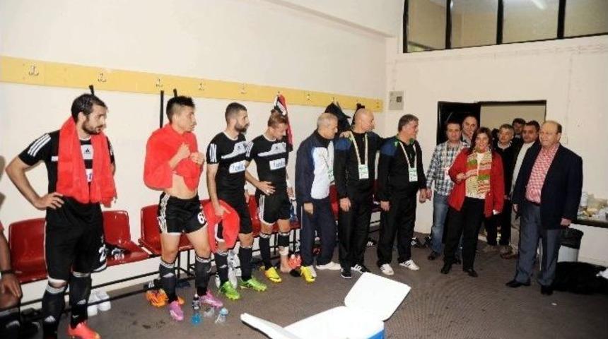&Ccedil;er&ccedil;ioğlu, Aydınspor 1923&rsquo;l&uuml; Futbolculara Moral Verdi