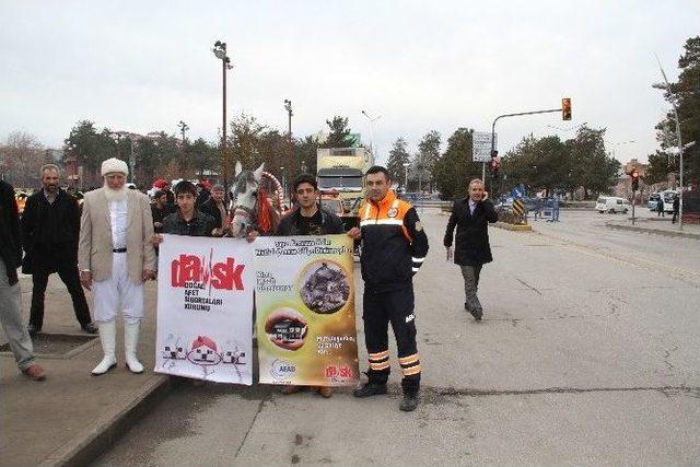 Erzurum Afad Dask Sigortasına Dikkat Çekmek Amacıyla Afiş Açtı