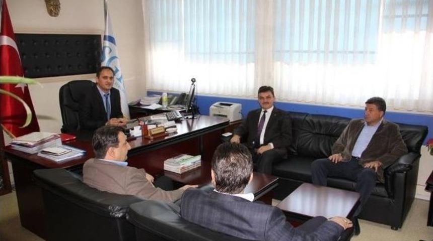 Arslan&rsquo;dan Sgk İl M&uuml;d&uuml;r&uuml;ne Ziyaret