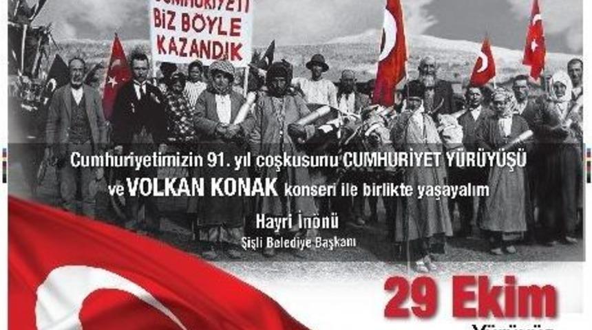 Şişli&rsquo;de Cumhuriyet Coşkusu Başlıyor