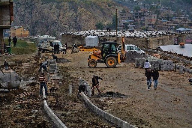 Hakkari Belediyesi’nde Hummalı Çalışma