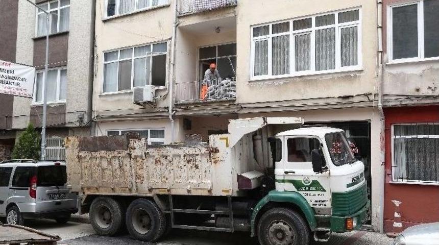 &Ccedil;&ouml;p Evden 1 Kamyon &Ccedil;&ouml;p &Ccedil;ıktı