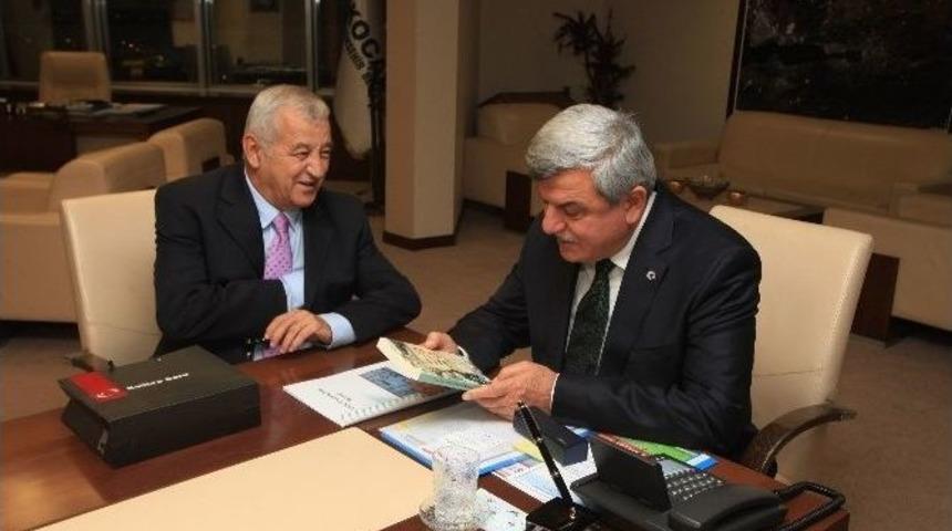 Başkan Karaosmanoğlu Şerif &Uuml;nan&rsquo;ı Ağırladı