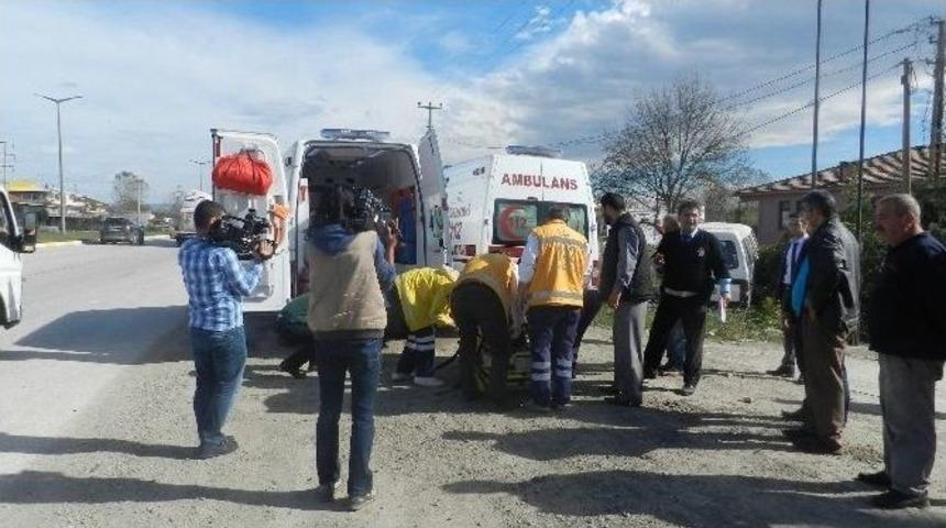 D&uuml;zce&rsquo;de Trafik Kazası 3 Yaralı