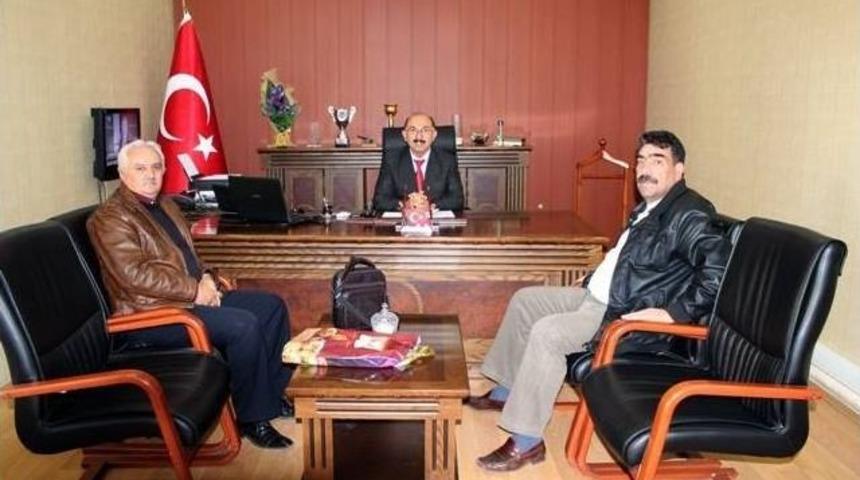 Chp Ve Kızılay&rsquo;dan Atcıoğlu&rsquo;na Ziyaret