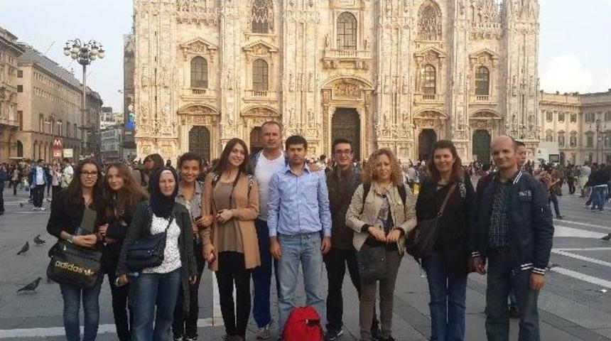 Hasan T&uuml;rek Anadolu Lisesi İtalya&rsquo;dan D&ouml;nd&uuml;